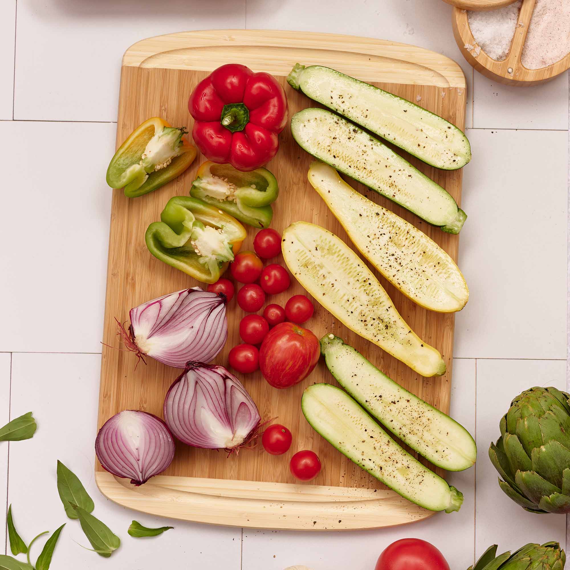 Bamboo boards and trays:
