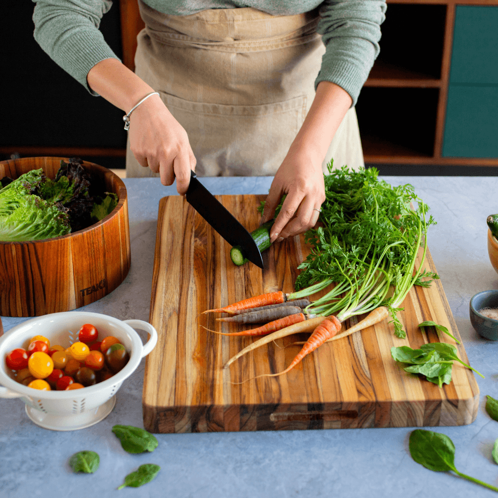 Teak cutting boards: